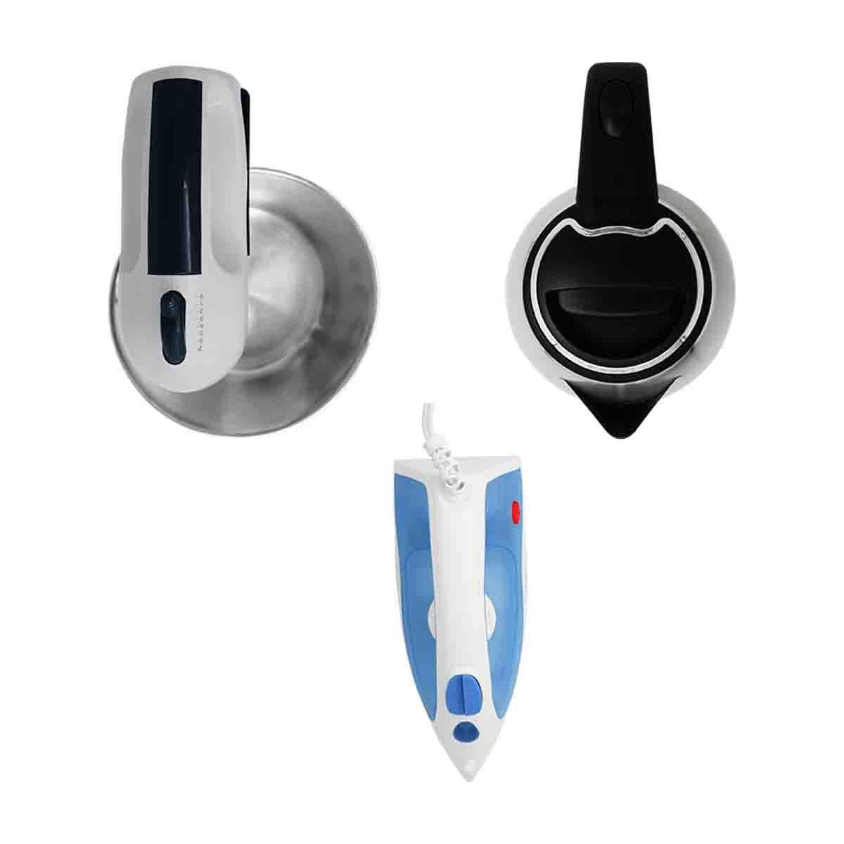 Combo Hogar (Batidora, Tetera y Plancha) Unicolor RC-CH RCA