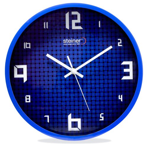 Reloj de Pared Steiner Azul 3325-1YZ