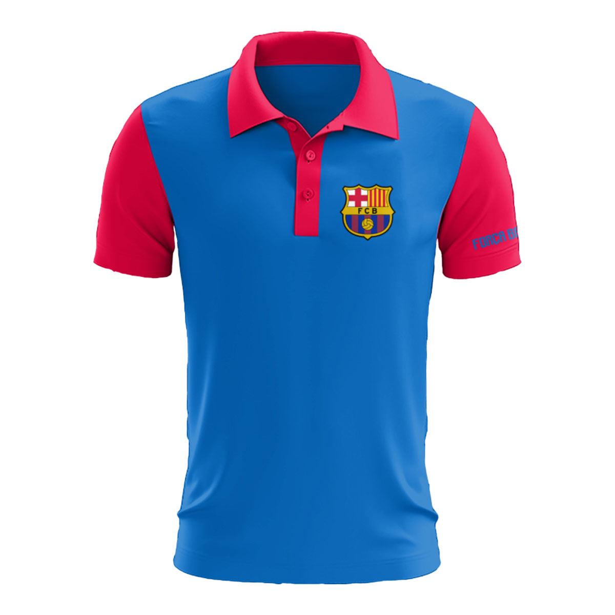 Playera para caballero Barcelona talla chica
