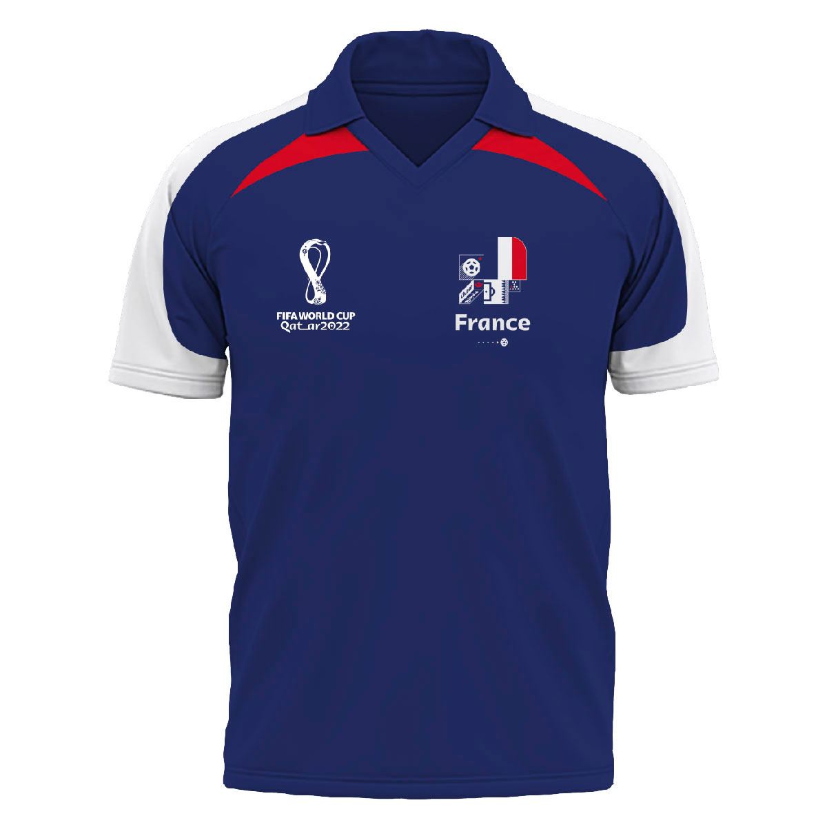 Playera Polo para caballero Francia 60478 talla mediana