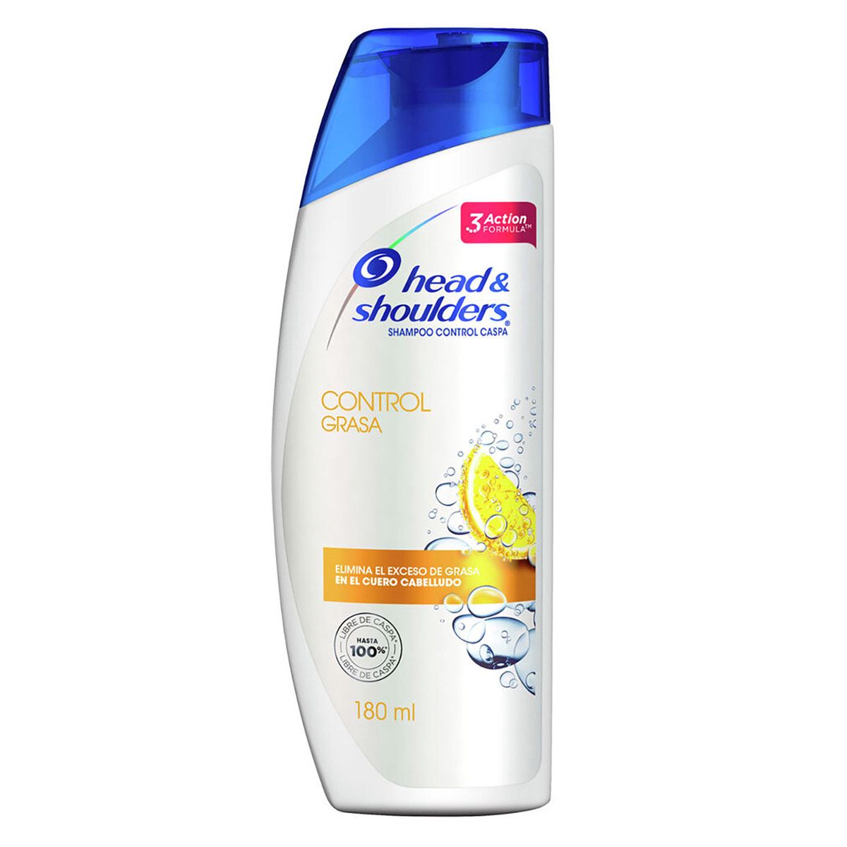 Shampoo Head & Shoulders Control Grasa y Caspa 180 ml