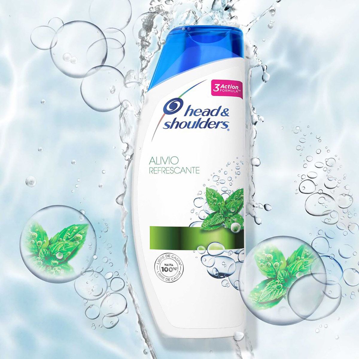 Shampoo Head & Shoulders Alivio Refrescante 180 ml