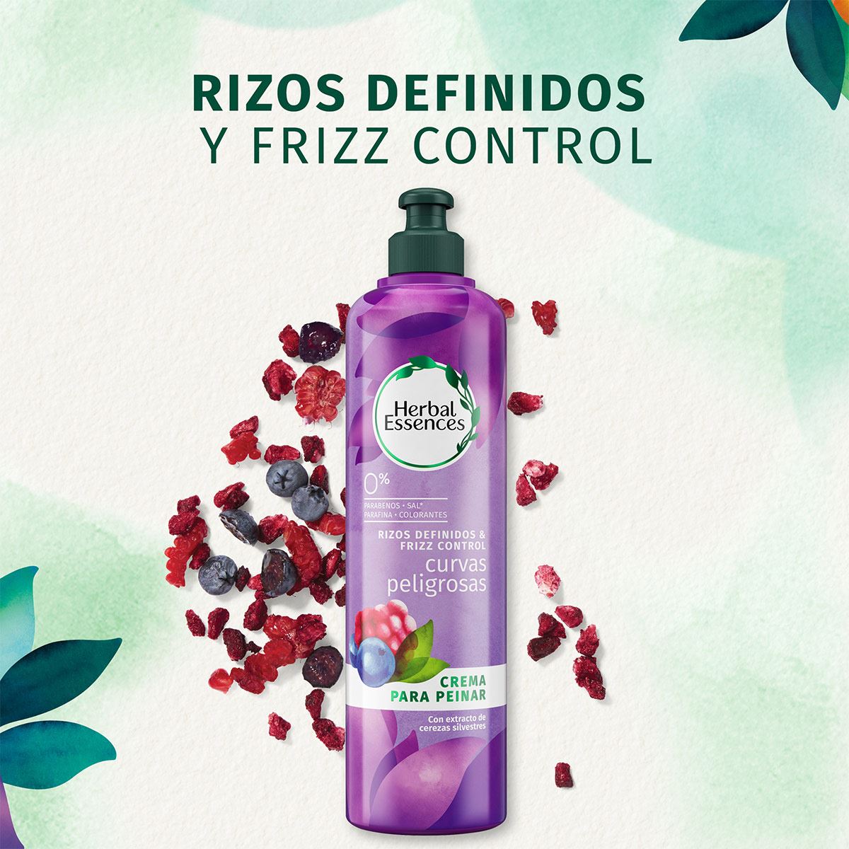 Crema P/Peinar Curvas Peligrosas Herbal Essences  1