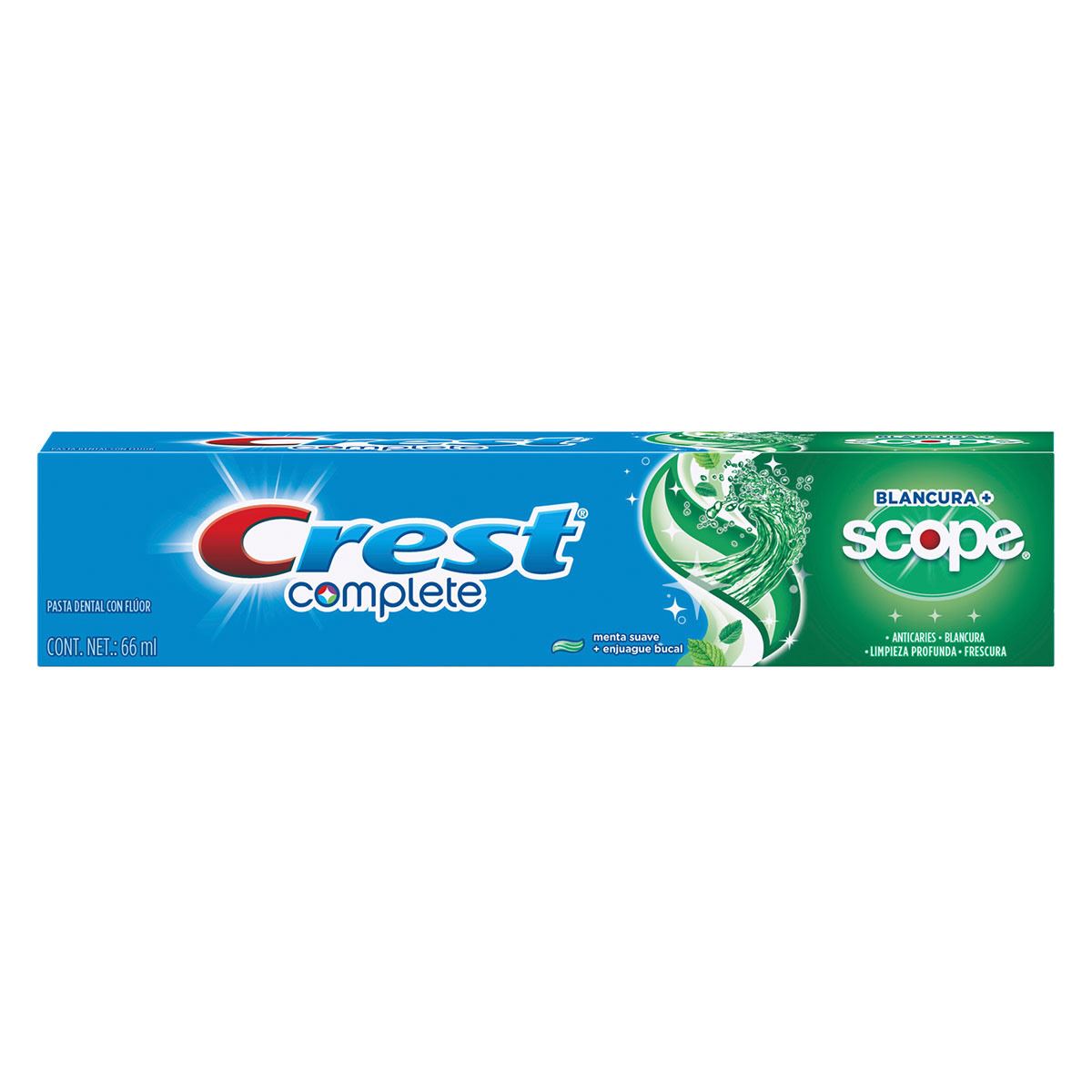 Pasta Dental Crest Blancura Mas Scope - 66 Ml