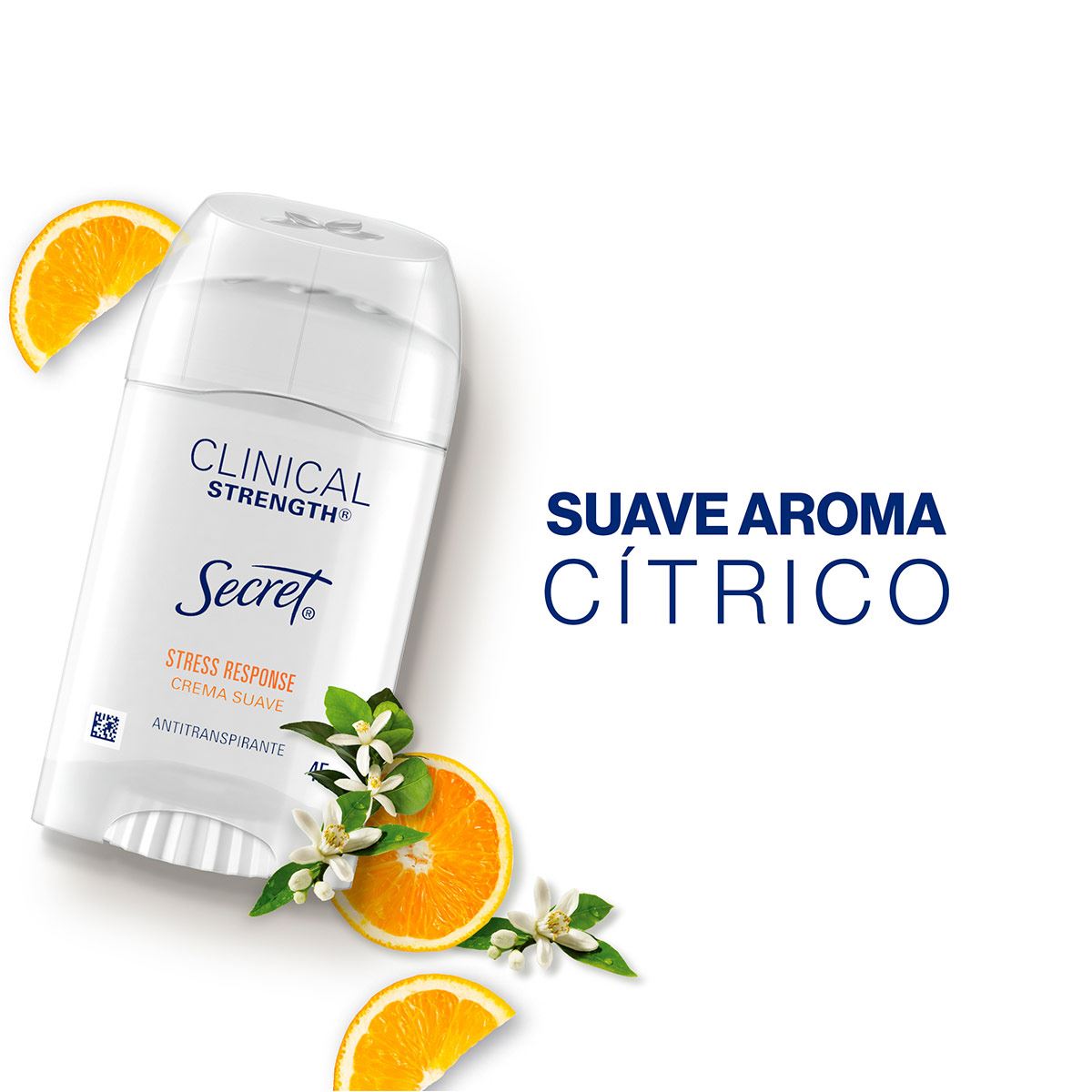 Antitranspirante en Crema Suave Strength Stress Response Secret Clinical 45 g