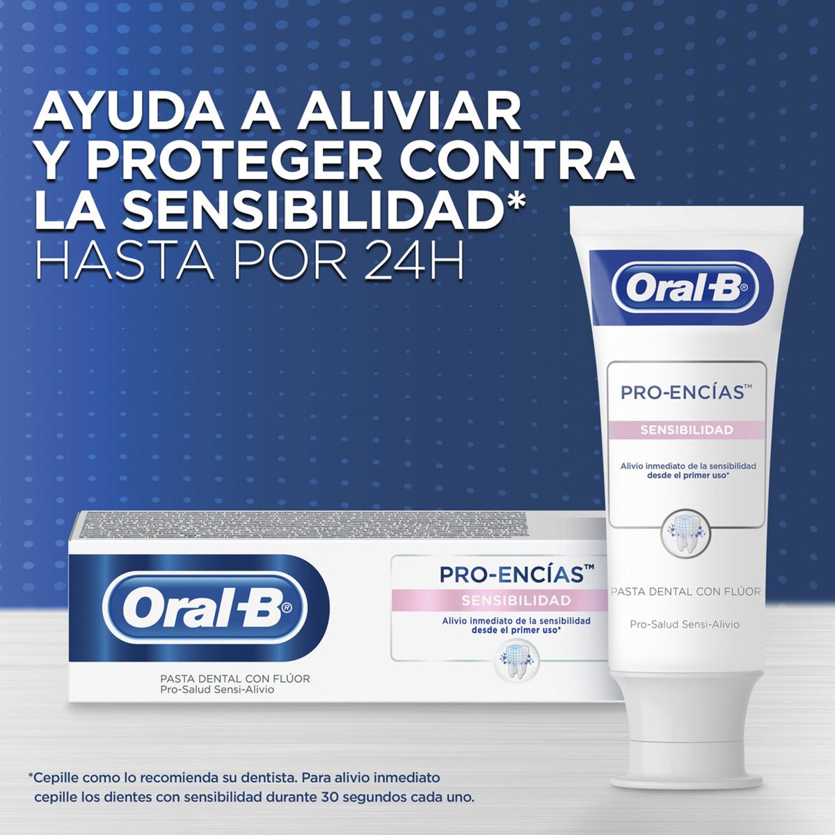 Pasta Dental Pro-Encías Sensibilidad Oral-B 75 ml