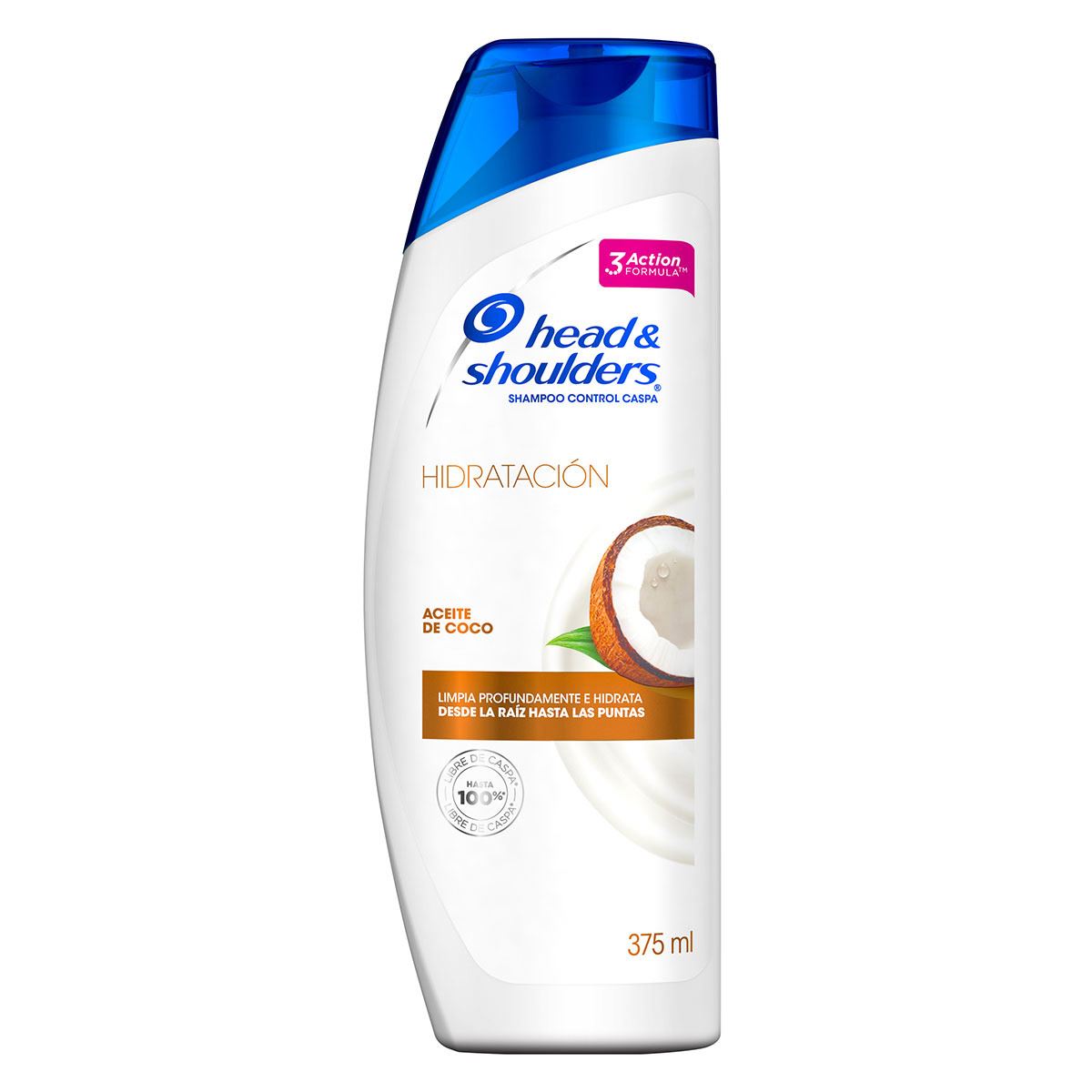Shampoo Hidratación Aceite de Coco Control Caspa Head & Shoulders 375 ml