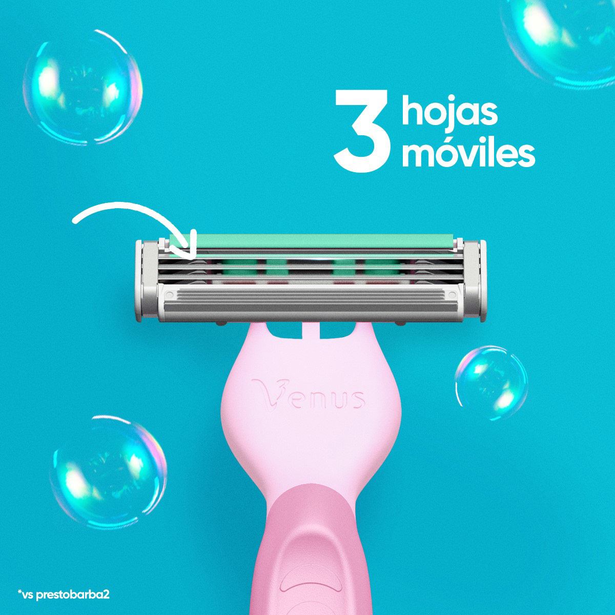 Rastrillos Desechables Suave Sensitive Gillette Venus 4 Unidades