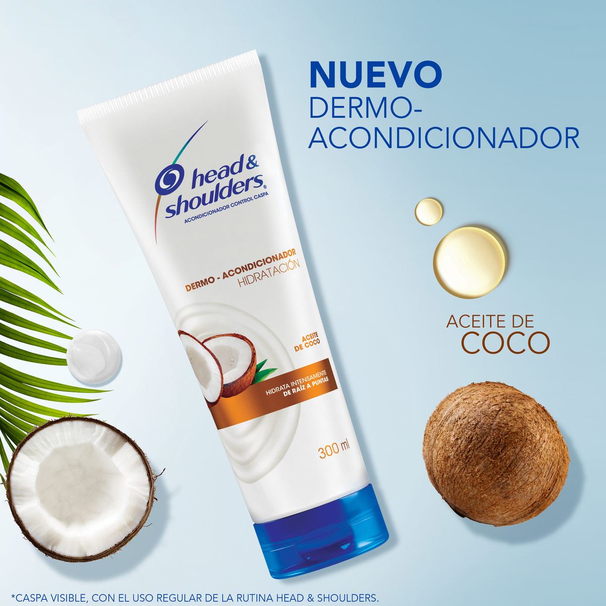 Acondicionador Hidratación Aceite de Coco Head & Shoulders 150 ml
