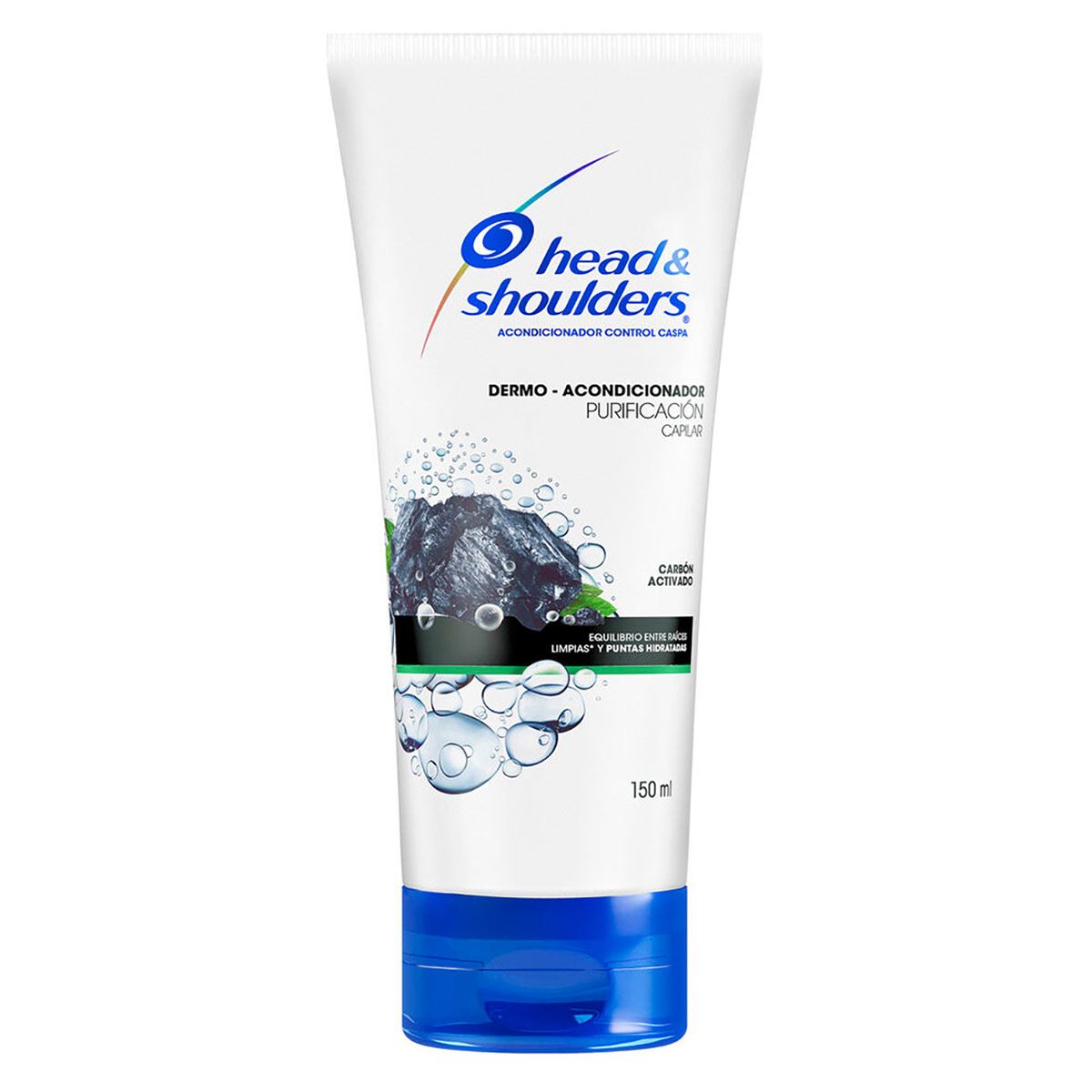 Dermo - Acondicionador Head & Shoulders Purificación Capilar Carbón Activado 150 ml