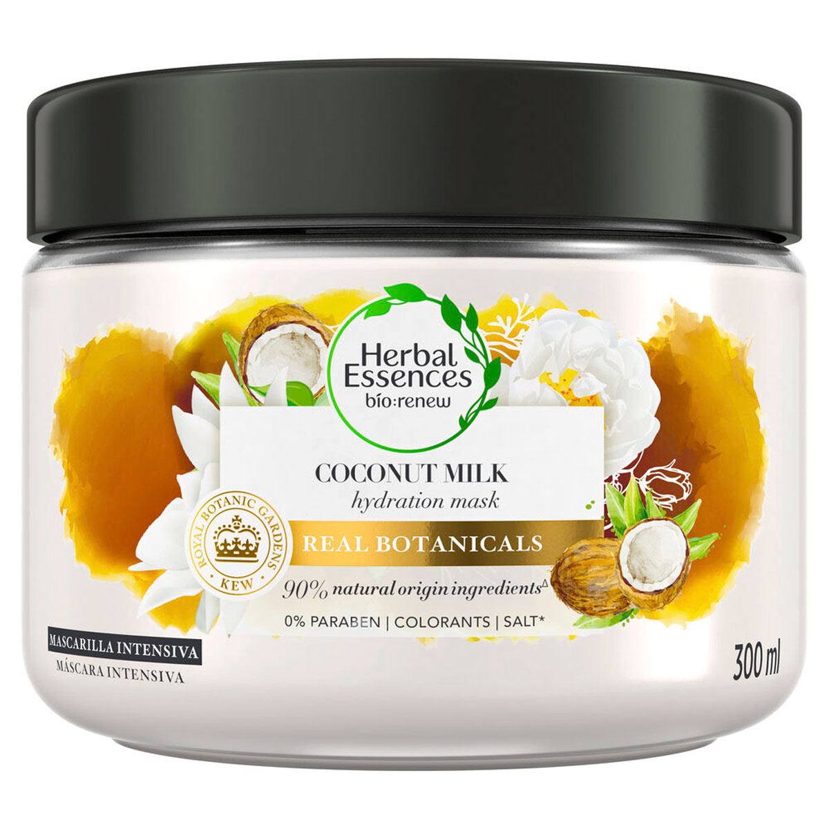 Mascarilla Capilar Herbal Essencess Bio:Renew Coconout Milk 300 ml