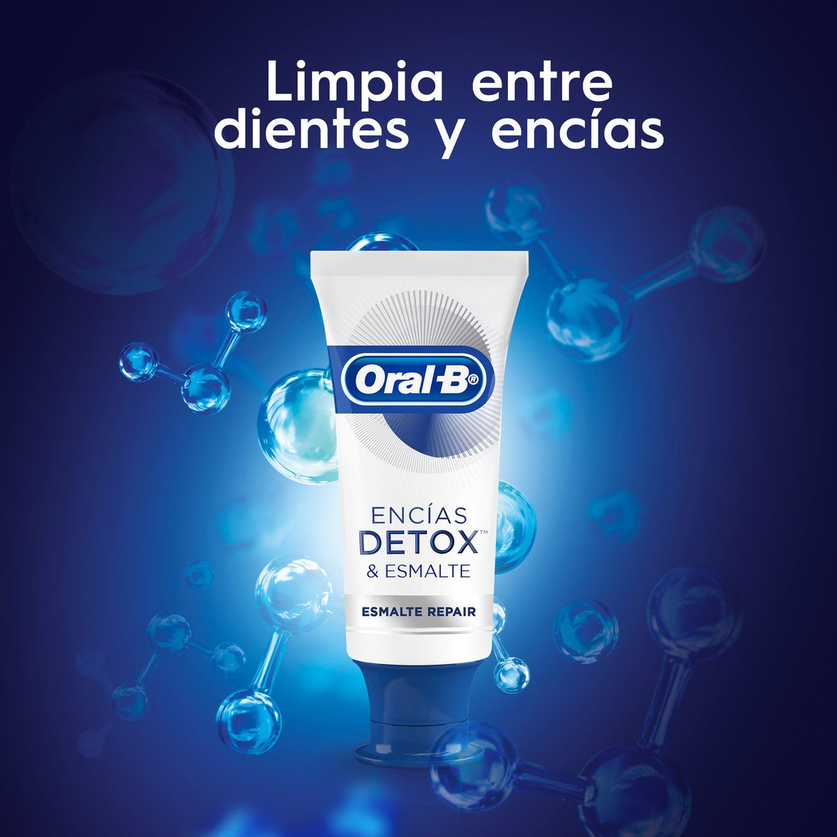 Pasta Dental Detox Esmalte Repair Oral-B 75 ml