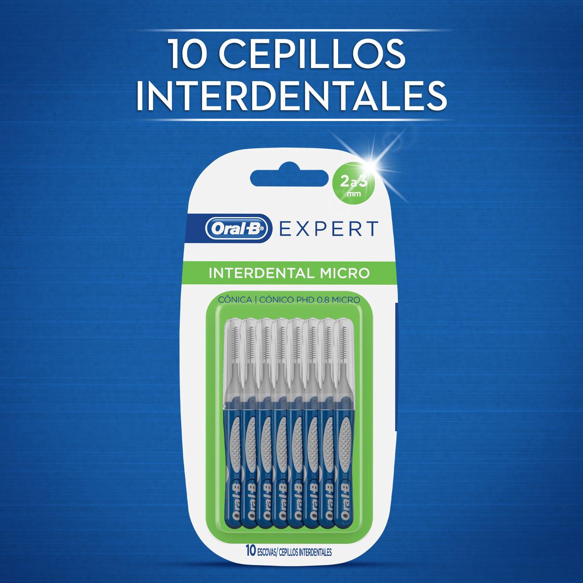 Cepillos Interndentales Expert Oral-B 10 Unidades