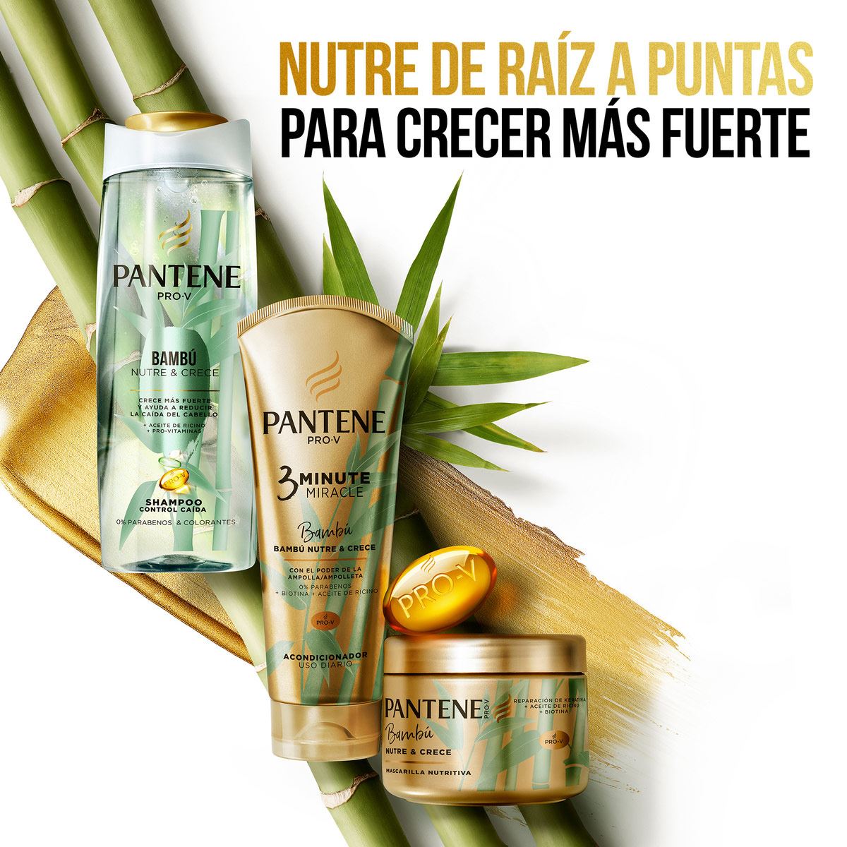 Shampoo Pantene Bambu 200ml C/12