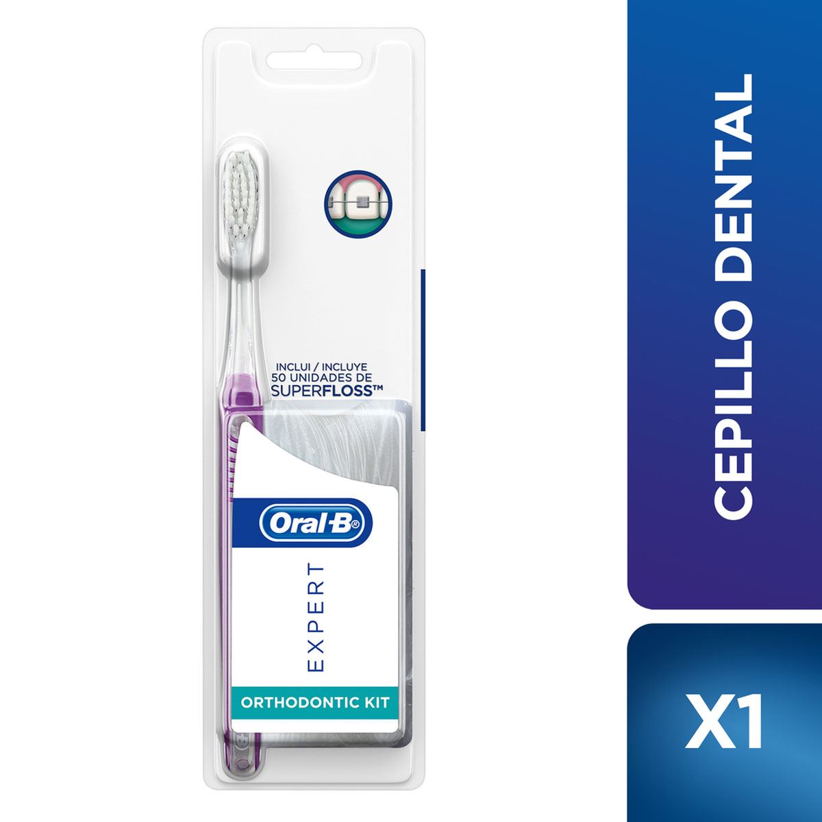 CEPILLO DENTAL ORAL-B EXPERT + HILO DENTAL C/ 50