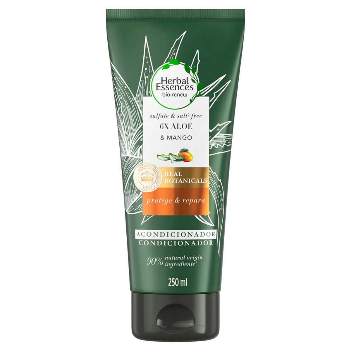 Acondicionador Herbal Essences Bio:Renew 6X Aloe & Mango Protege & Repara 250 ml