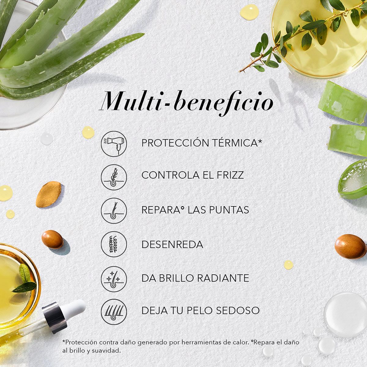 Aceite Capilar Aqua Oil Bio:Renew Aloe & Aceite de Argán Herbal Essences 100 ml