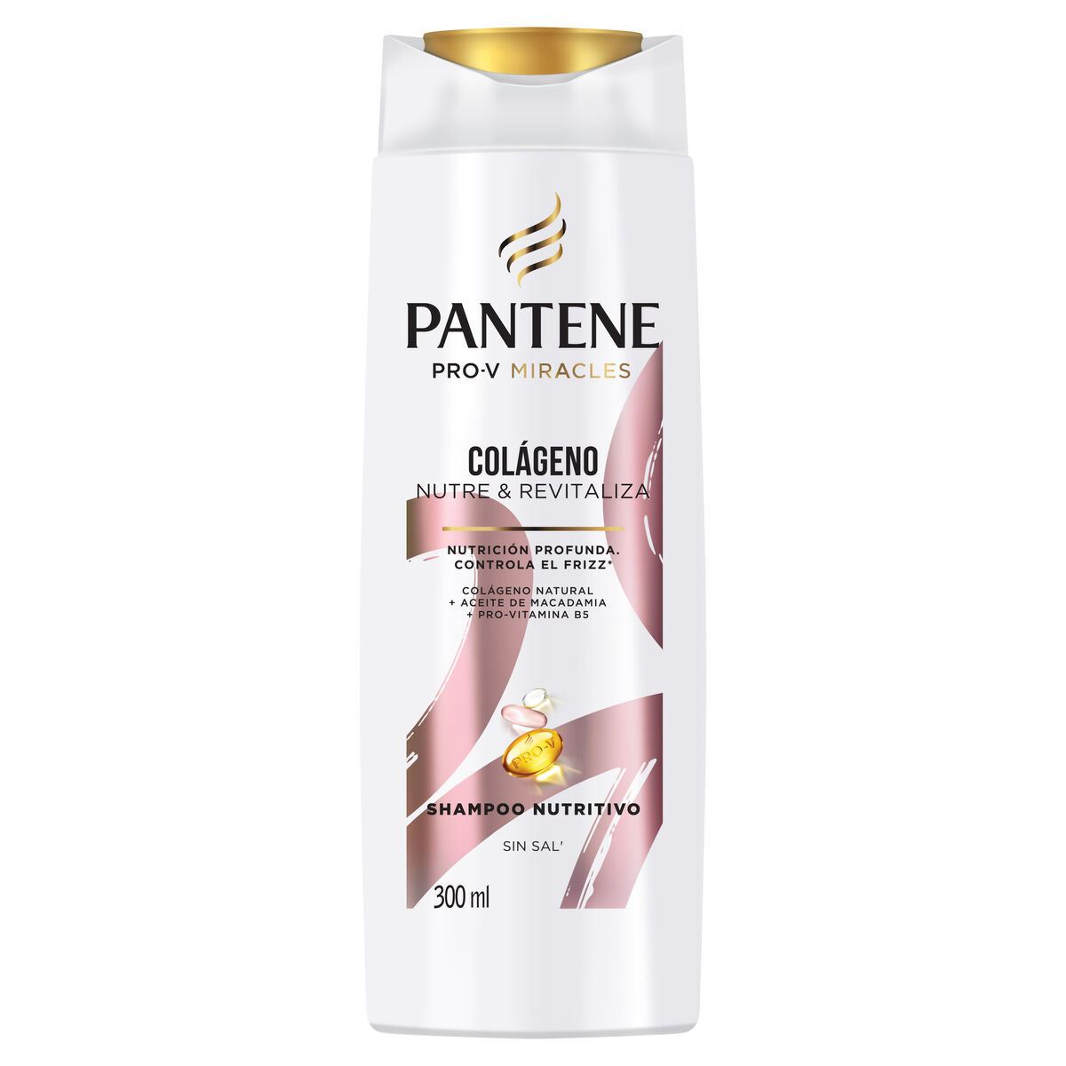 Pantene Pro-V Miracles Colágeno Nutre & Revitaliza Shampoo Nutritivo 300 ml