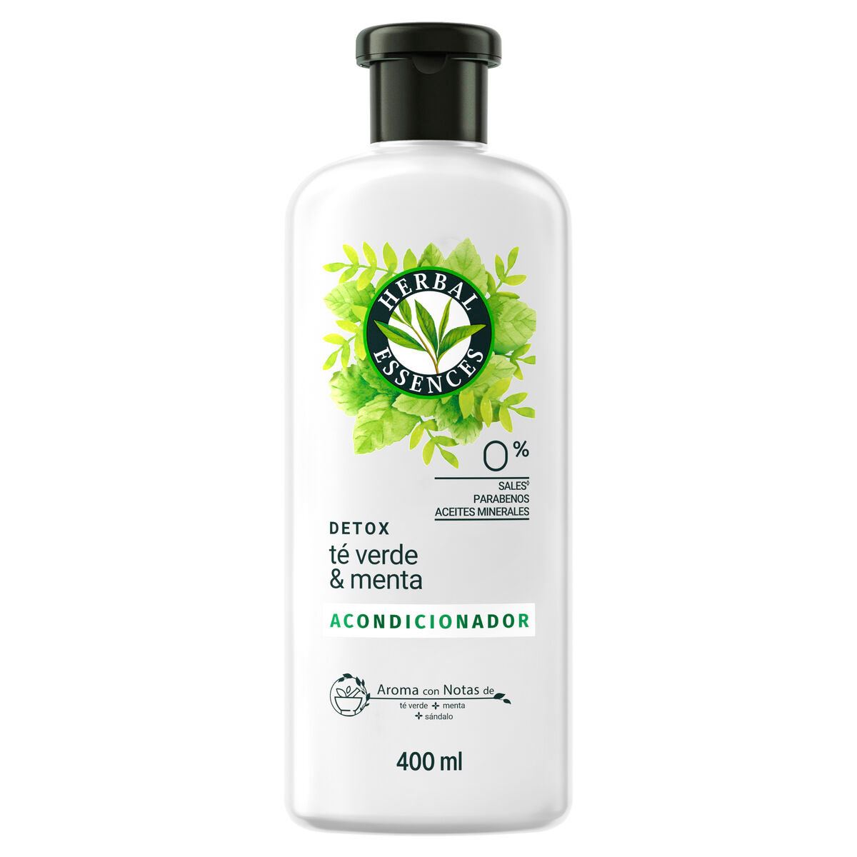 Acondicionador Herbal Essences Detox Té Verde 400 ml