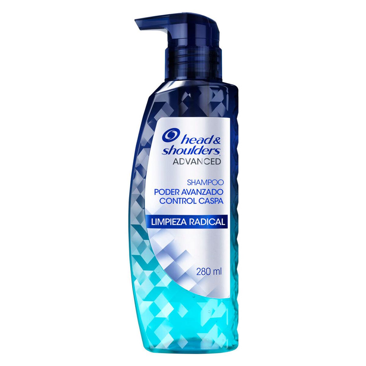 Shampoo Head & Shoulders Advanced Limpieza Radical Menta y Árbol de Té 280 ml