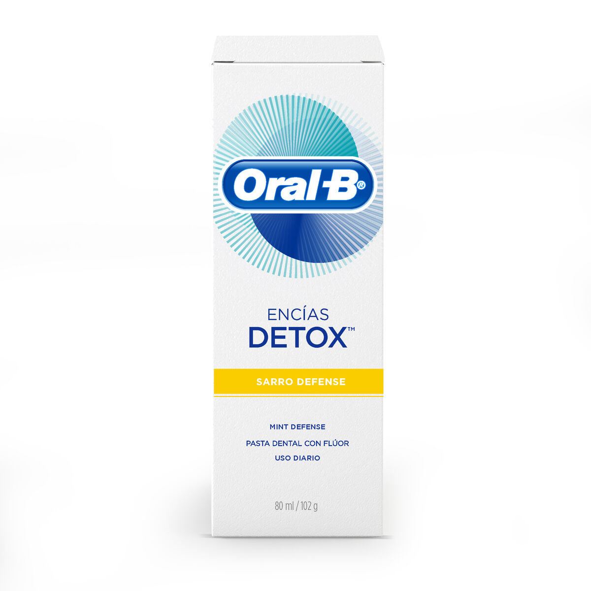 Oral-B Detox Anti Sarro Pasta Dental 80ml