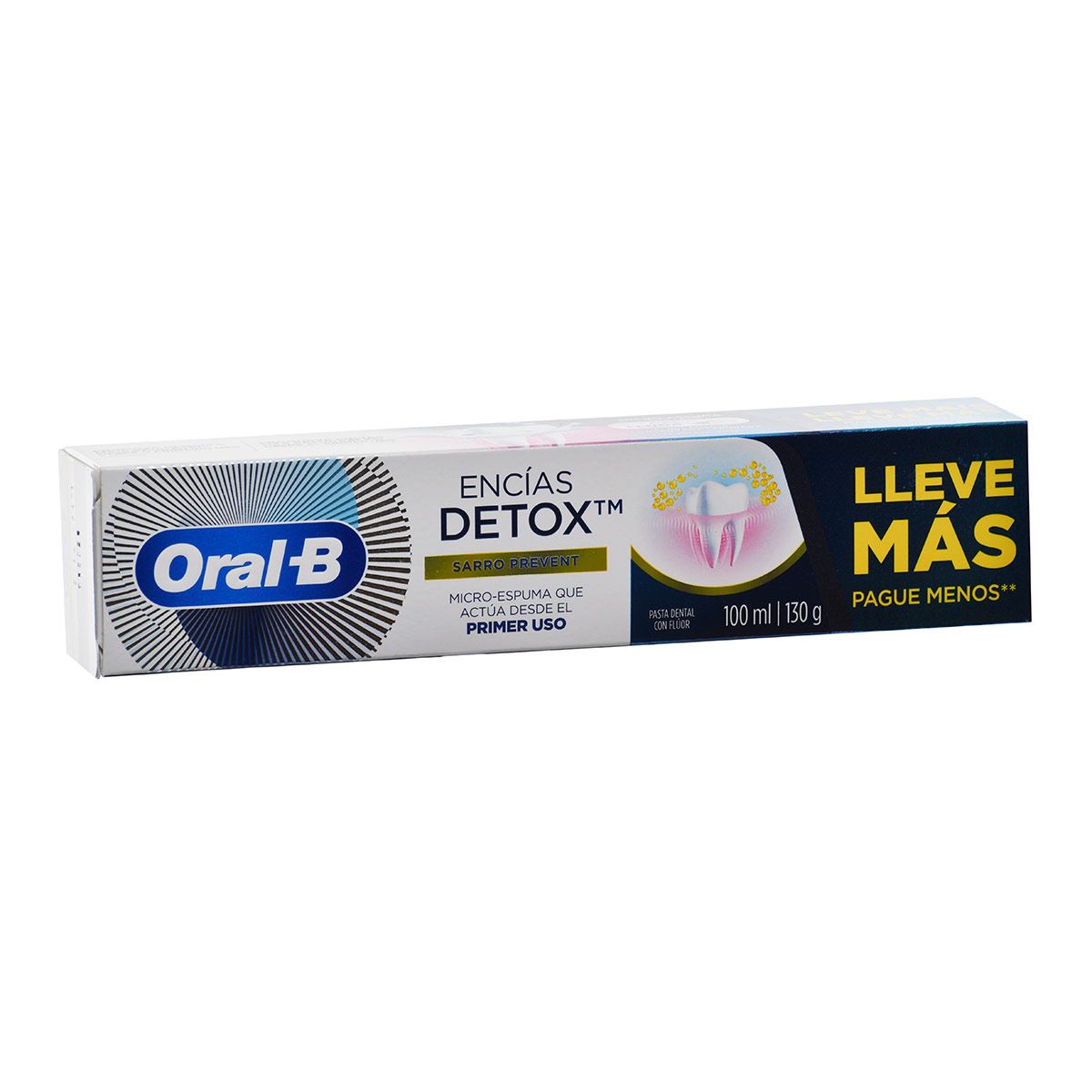 Pasta dental Oral-Bdetox 130g E/12