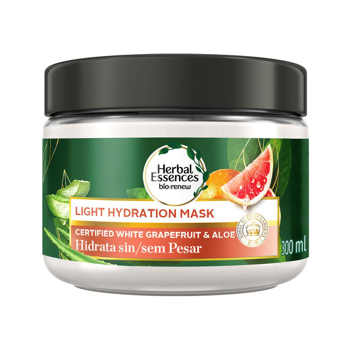 Mascarilla Capilar Herbal Essences Bío:Renew White Grapefruit & Aloe 300 ml