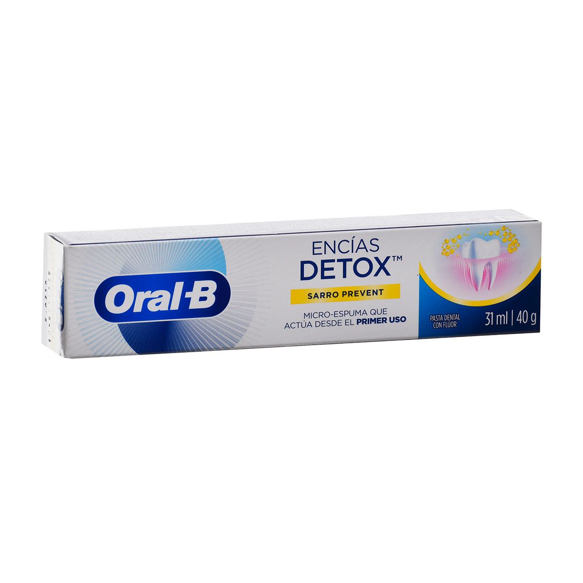 Pasta dental Oral-Bdetox40g E/24
