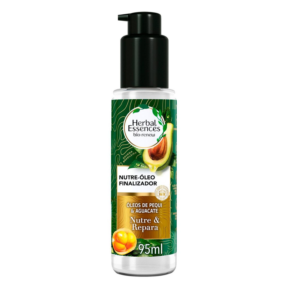 Herbal Essences Bio:Renew Aceite para cabello seco Pequi & Aguacate 95 ml