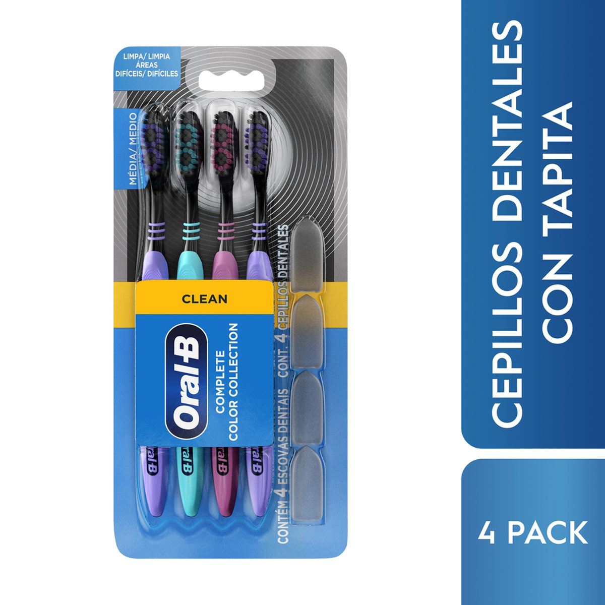 Cepillo Dental 4 Pack Oral B