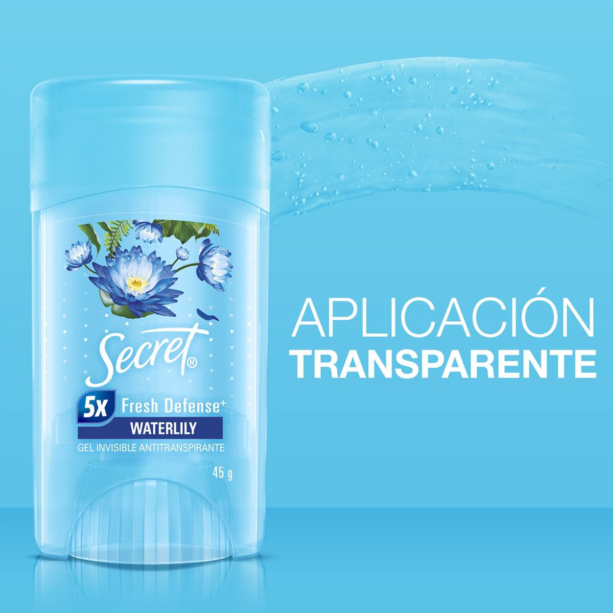 Desodorante Waterlily Secret 45g