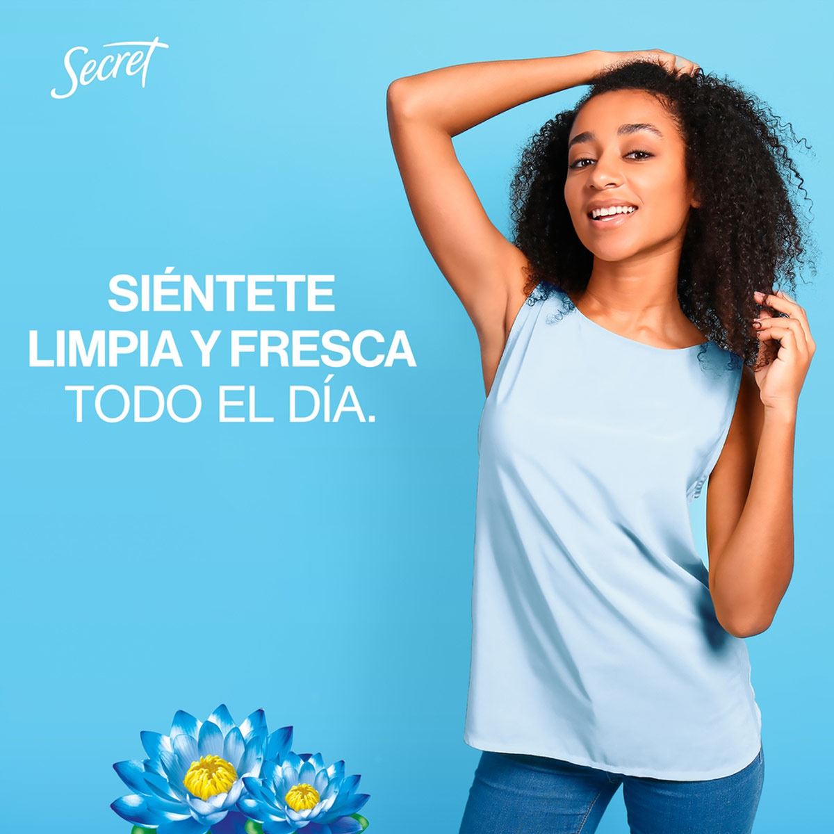 Desodorante Waterlily Secret 45g