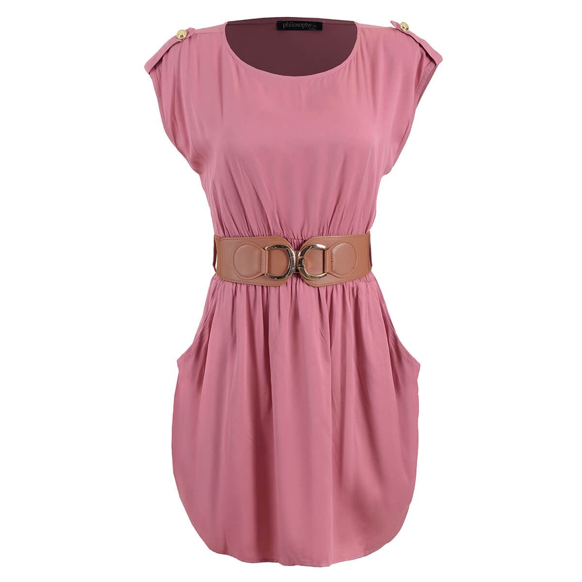 Vestido con cinturón Philosophy Jr.