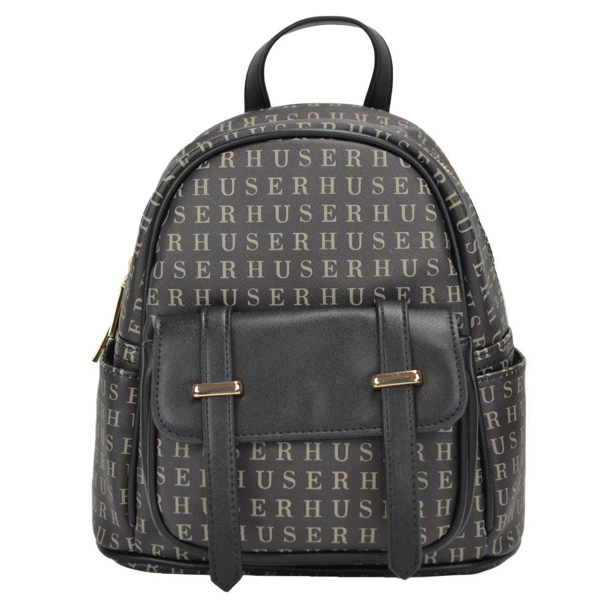 Bolsa Huser Backpack color negro