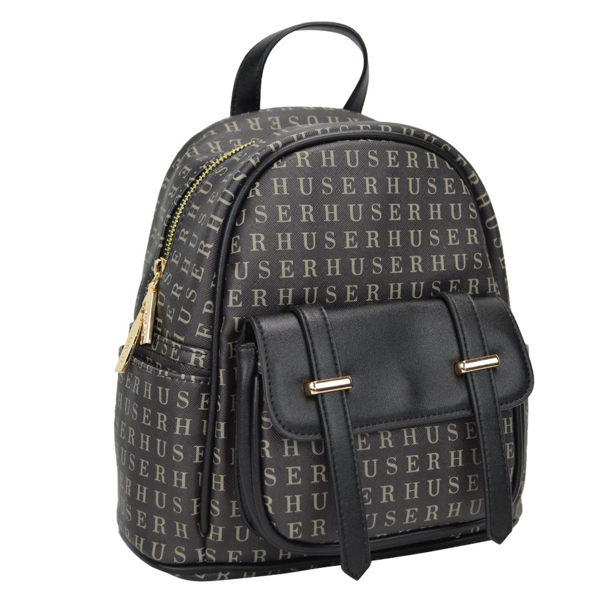 Bolsa Huser Backpack color negro