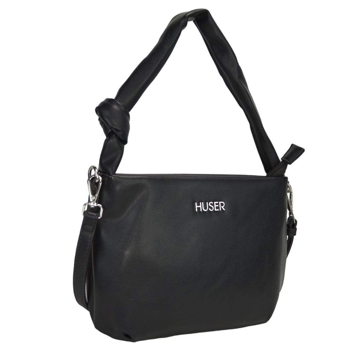Bolso Crossbody Huser Negro para Mujer