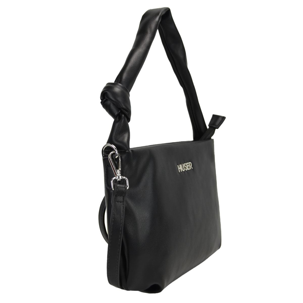 Bolso Crossbody Huser Negro para Mujer