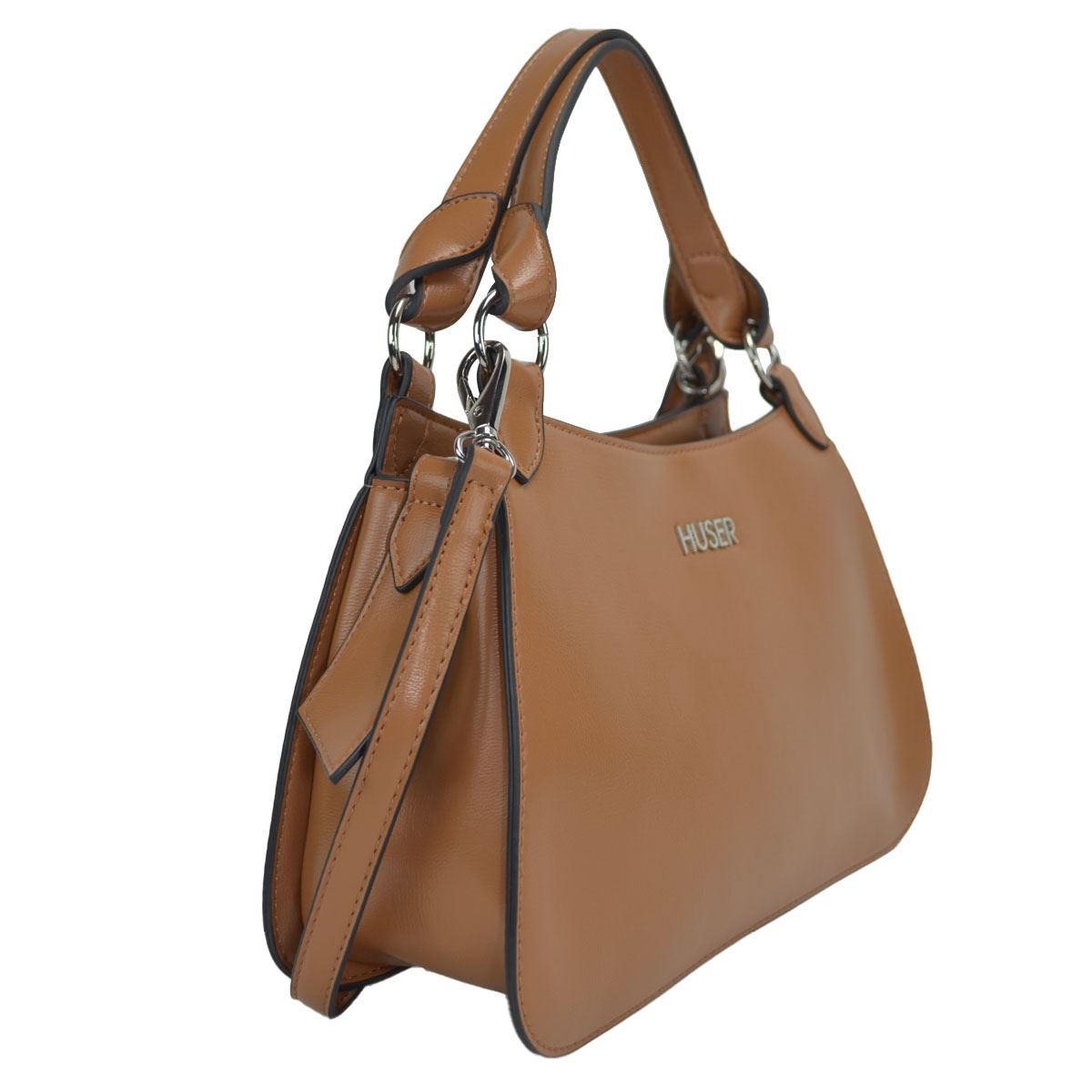 Bolsa Crossbody Huser Café para Mujer