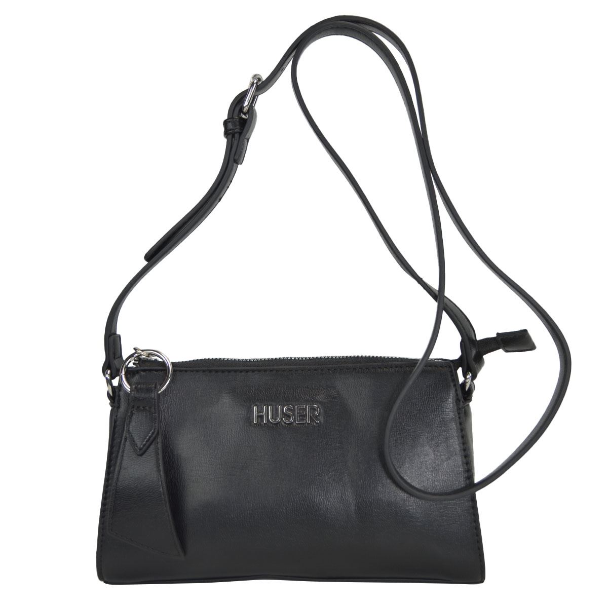 Bolso Crossbody Huser Negro para Mujer