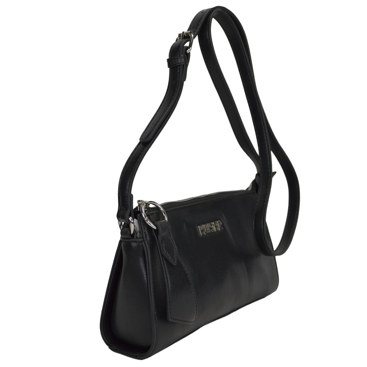 Bolso Crossbody Huser Negro para Mujer
