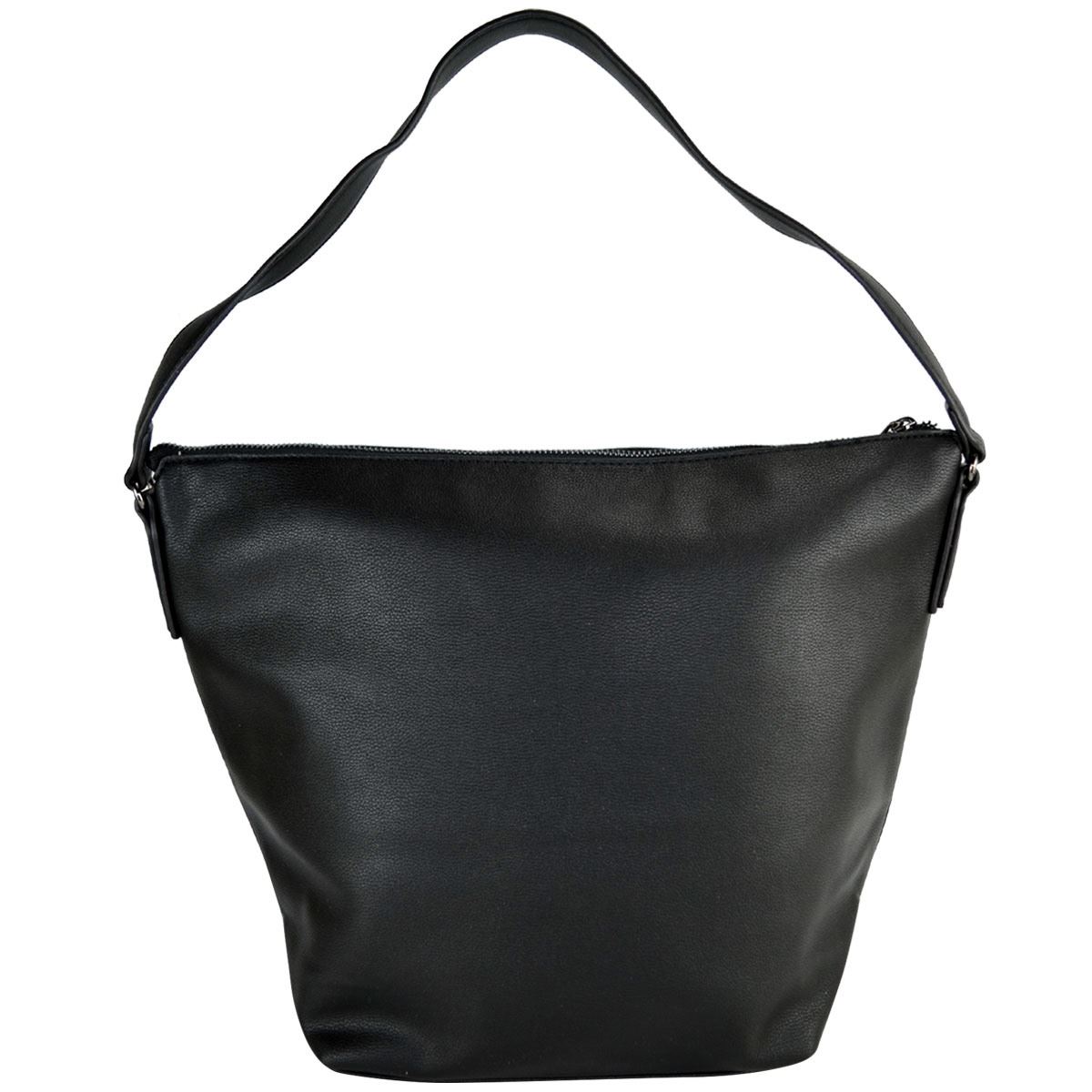 Bolsa Huser Hobo Sintético Negro