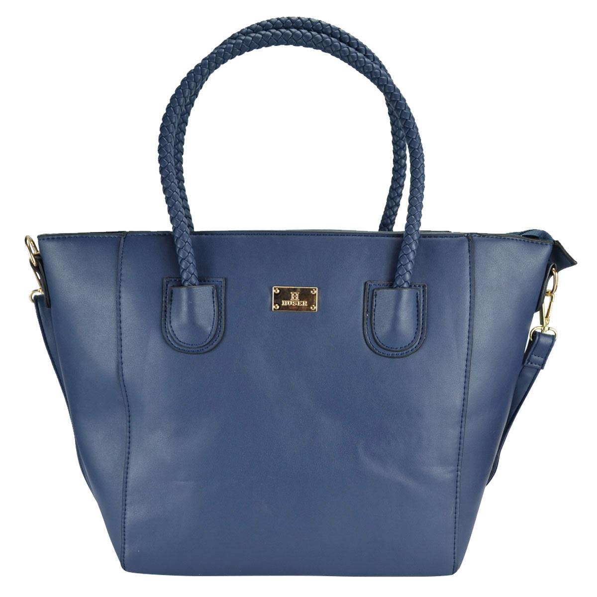 Bolsa HUSER tote sintético yf795 azul