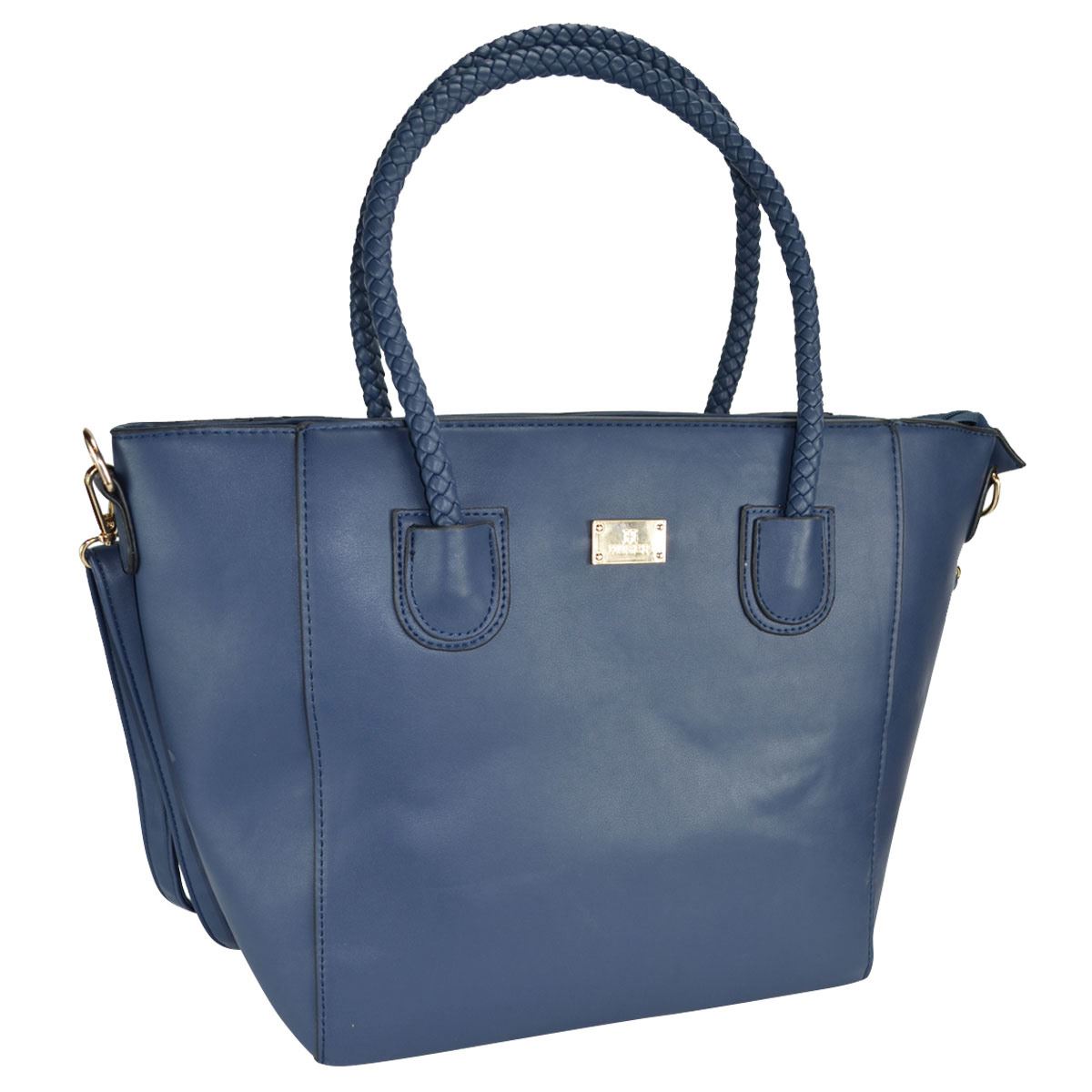 Bolsa HUSER tote sintético yf795 azul