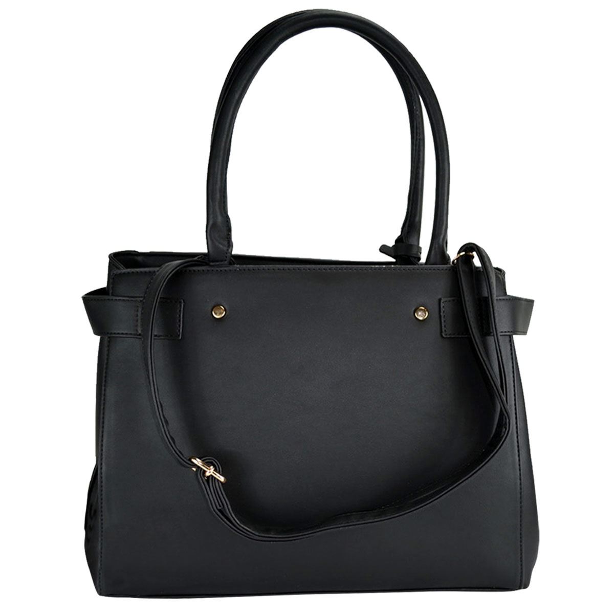 Bolsa Huser tote sintético 411 negro