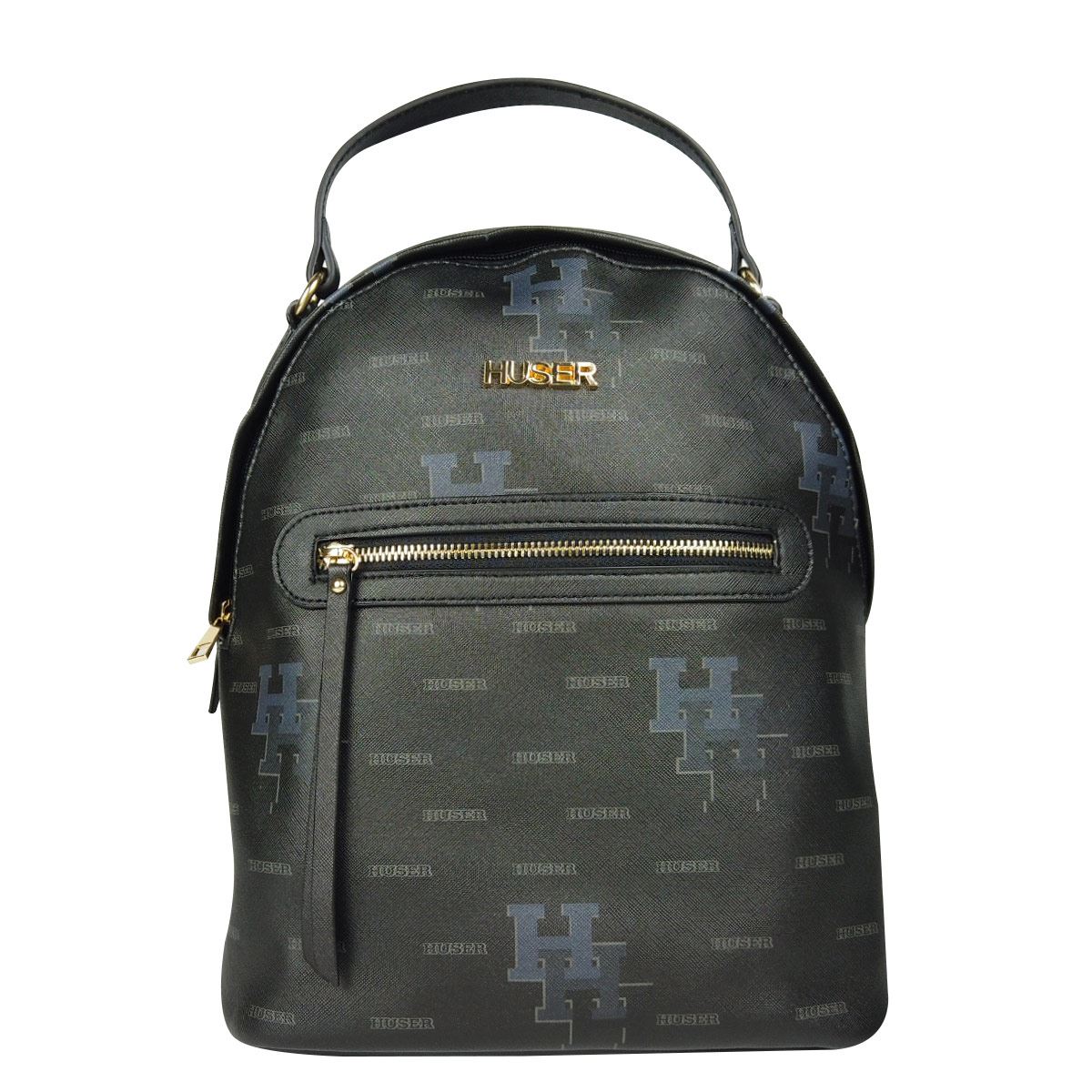 Bolsa Huser back pack monograma modelo SH19501-2 negro