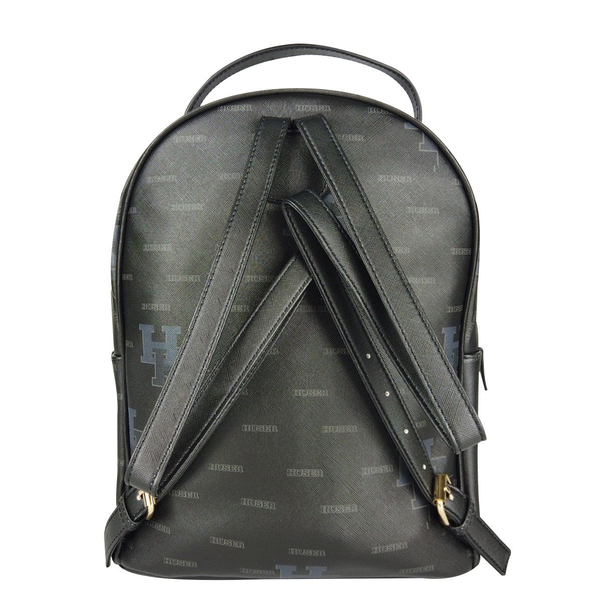 Bolsa Huser back pack monograma modelo SH19501-2 negro