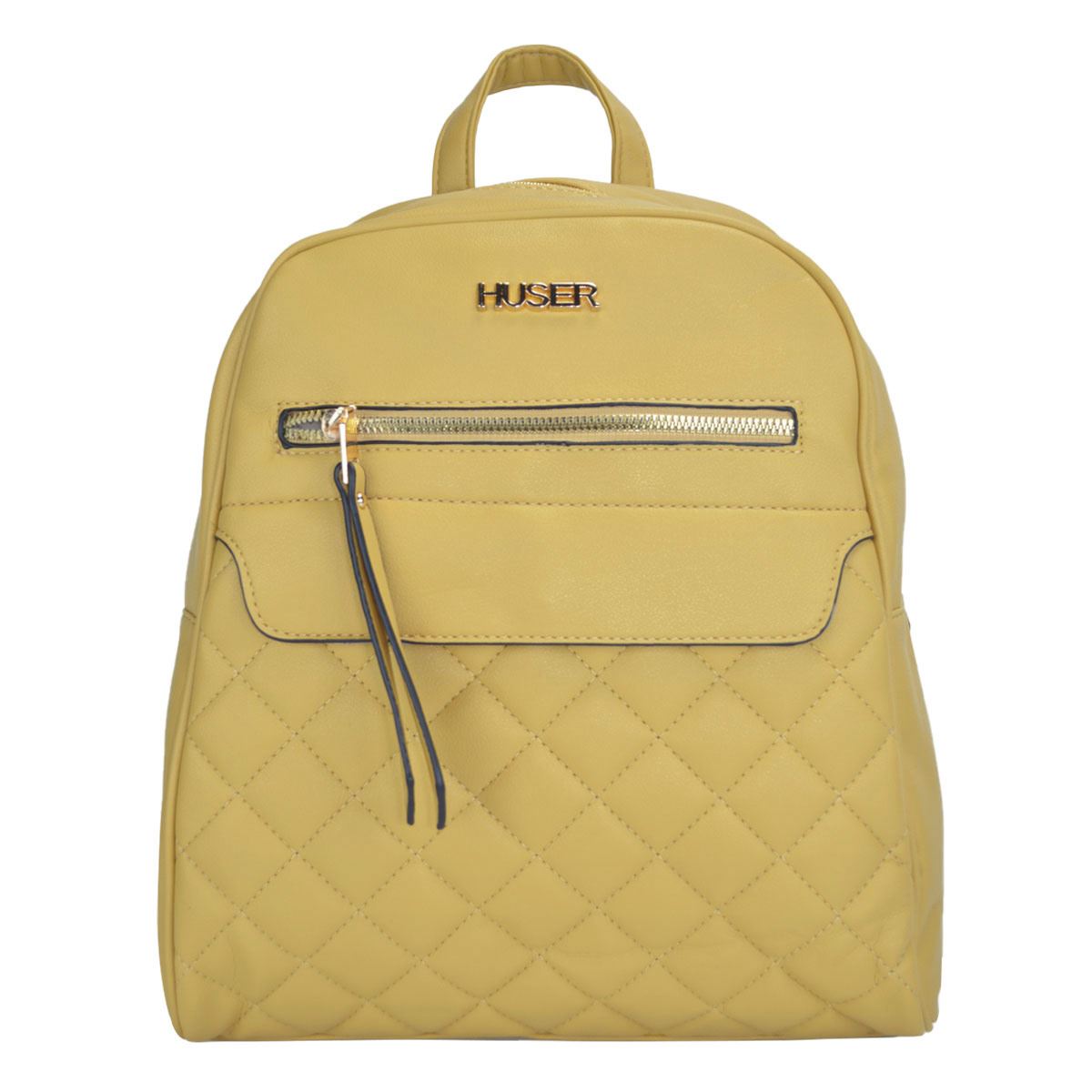 Huser Tipo Backpack color amarillo L11145AAM