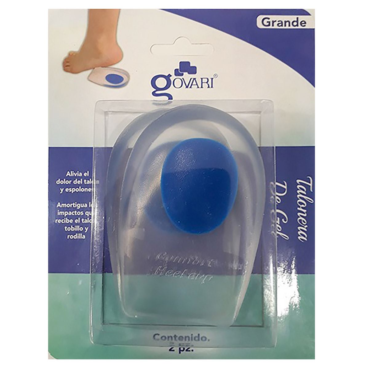 Talonera de Gel para Espolón Calcaneo Punto Azulfirme