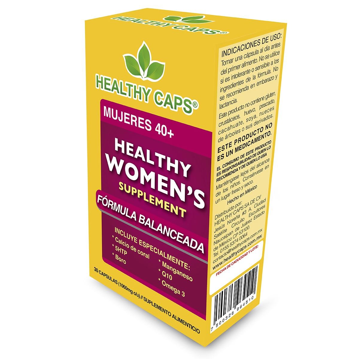 Healthy Womens 30 Tab Healthy Caps - Especiales
