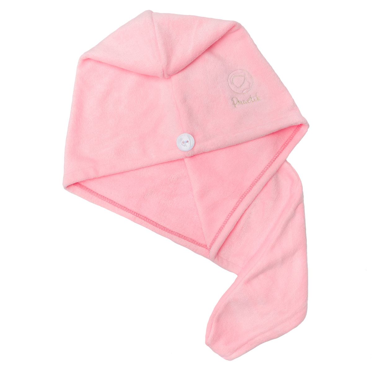 Toalla Turbante Rosa Practik